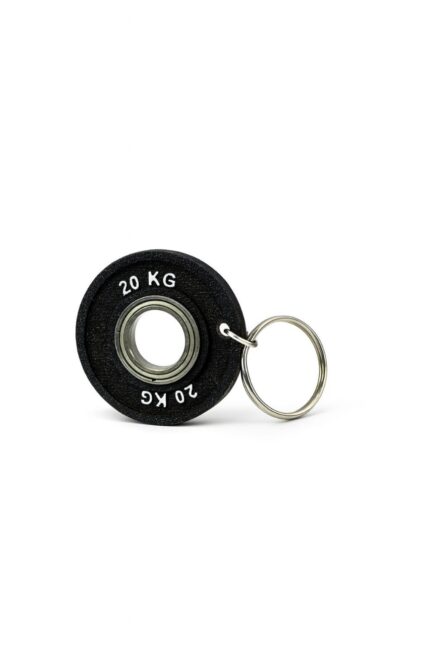 Gym Weight Plate Keychain